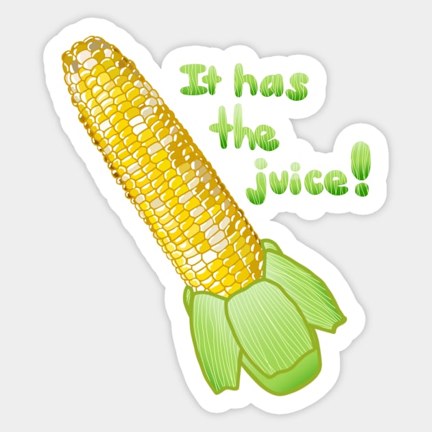 It’s Corn Sticker by MoreThanADrop